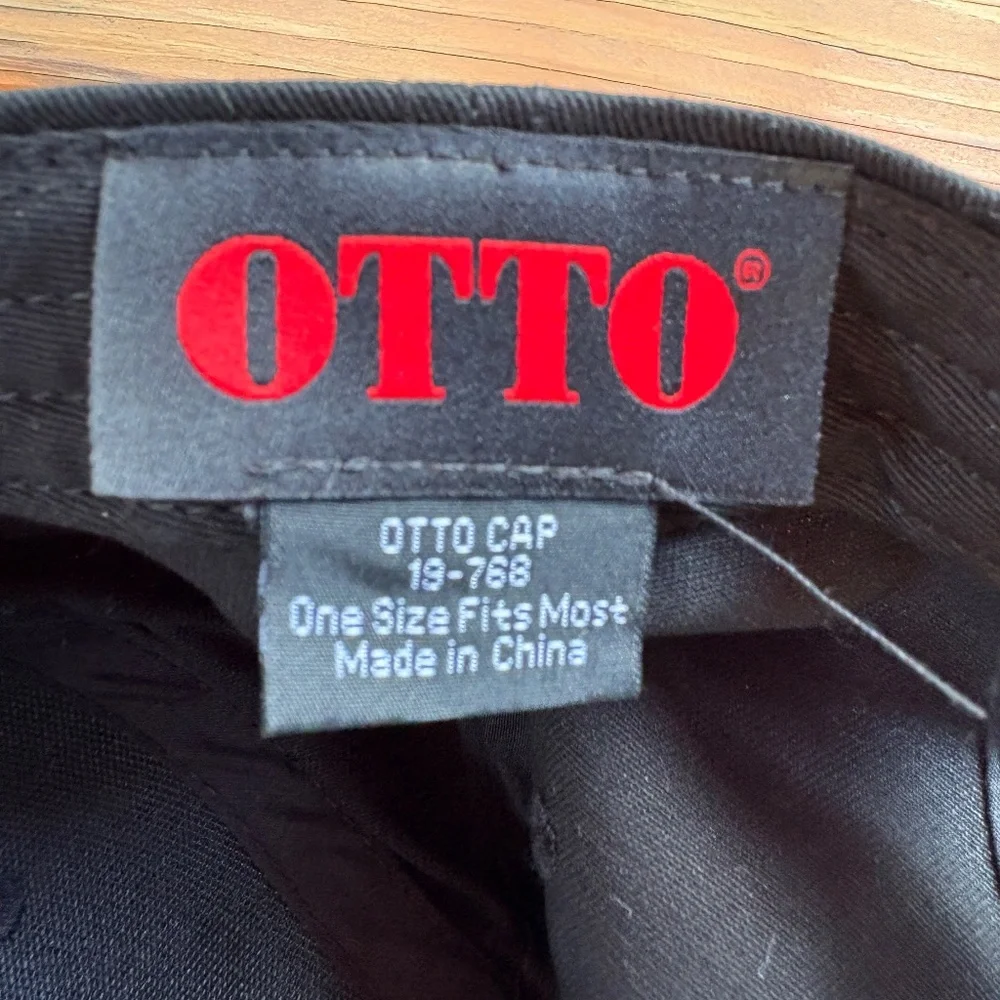 97th Oscars 2025 Baseball Cap, Black, Bronze Stitching, Otto Velcro Back Unisex